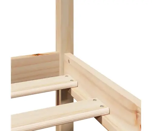 Voodiraam Peatsiga, 135 X 190 cm Männipuit