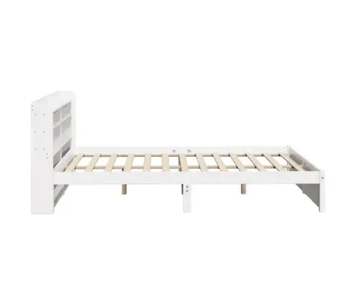 Voodiraam Peatsiga Ilma Madratsita Valge 120X200 Cm