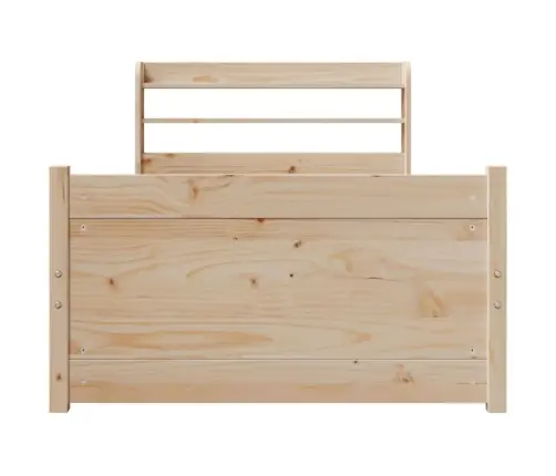 Lovos Rėmas Su Galvūgaliu, 75X190cm Pušies Medienos Masyvas