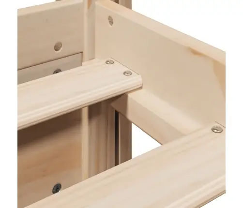 Lovos Rėmas Su Galvūgaliu, 75X190cm Pušies Medienos Masyvas