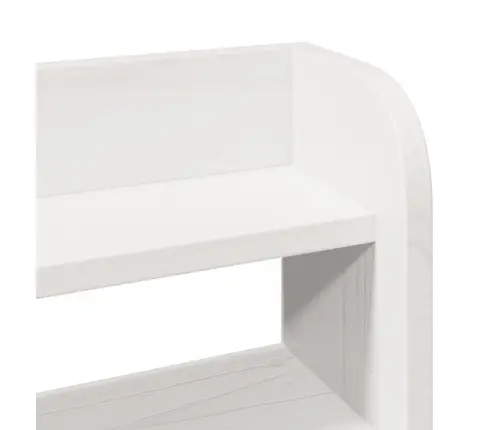 Voodiraam Peatsiga Ilma Madratsita Valge 90X200 Cm