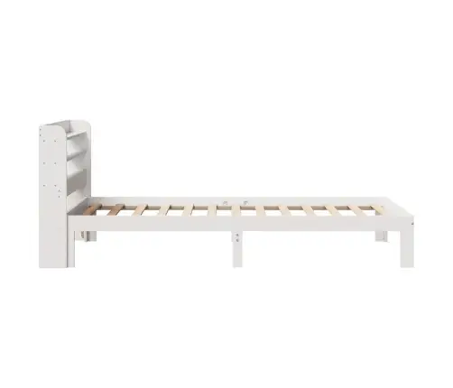 Lovos Rėmas Su Galvūgaliu Be Čiužinio, Baltas, 90X200Cm
