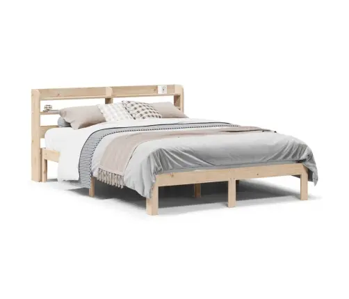 Voodiraam Peatsiga, 160 X 200 cm Männipuit Voodiraam Peatsiga, 160 X 200 cm Männipuit