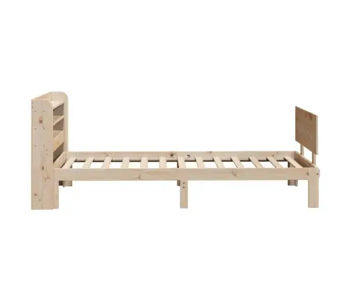 Lovos Rėmas Su Galvūgaliu, 75X190cm Pušies Medienos Masyvas