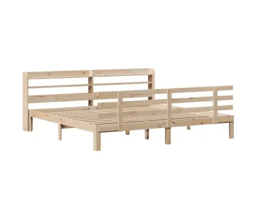 Lovos Rėmas Su Galvūgaliu, 180X200cm Pušis