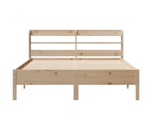 Voodiraam Ilma Madratsita, 140 X 190 cm Männipuit