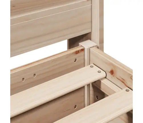 Voodiraam Ilma Madratsita, 140 X 190 cm Männipuit