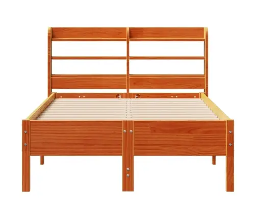 Voodiraam Ilma Madratsita, Vahapruun, 75 X 190 cm Männipuit