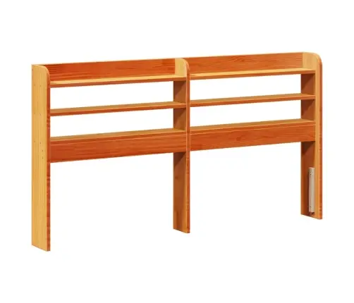 Voodiraam Ilma Madratsita, Vahapruun, 75 X 190 cm Männipuit