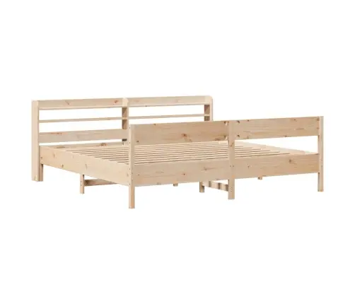 Lovos Rėmas Be Čiužinio, 180X200cm Pušies Medienos Masyvas