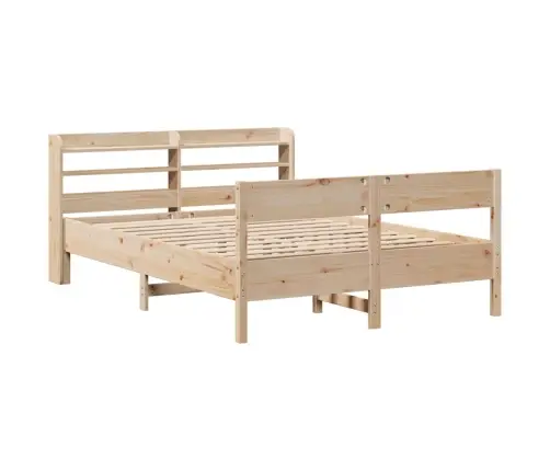 Lovos Rėmas Be Čiužinio, 150X200cm Pušies Medienos Masyvas