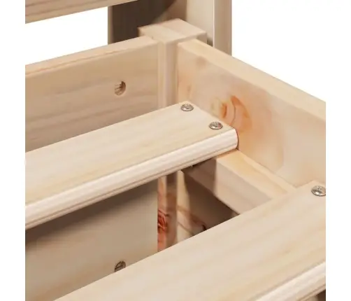 Gulta Bez Matrača, 140X200 Cm, Priedes Masīvkoks Vidaxl