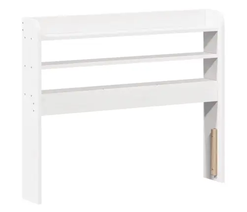 Lovos Rėmas Be Čiužinio, Balta, 90X190cm Pušies Masyvas