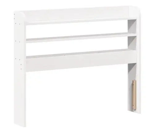 Lovos Rėmas Su Be Čiužinio, Baltas, 75X190cm Pušies Masyvas