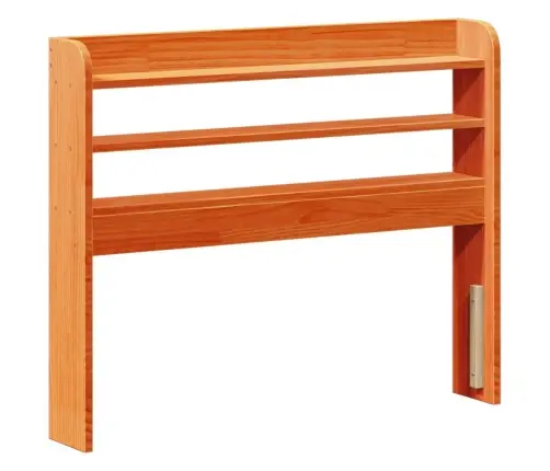 Lovos Rėmas Su Be Čiužinio, Ruda, 75X190cm Pušies Masyvas