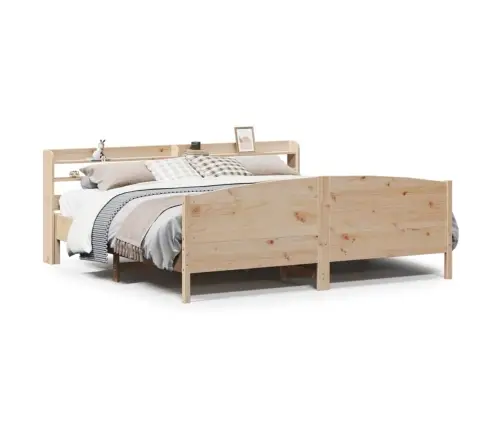 Voodiraam Ilma Madratsita, 200 X 200 cm Männipuit