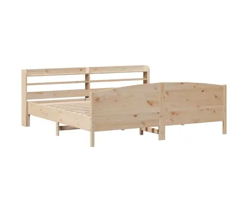 Voodiraam Ilma Madratsita, 200 X 200 cm Männipuit