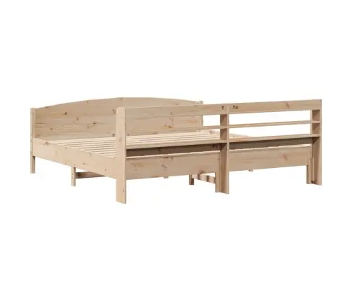 Voodiraam Ilma Madratsita, 200 X 200 cm Männipuit