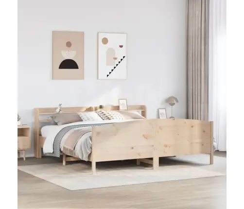 Voodiraam Ilma Madratsita, 200 X 200 cm Männipuit