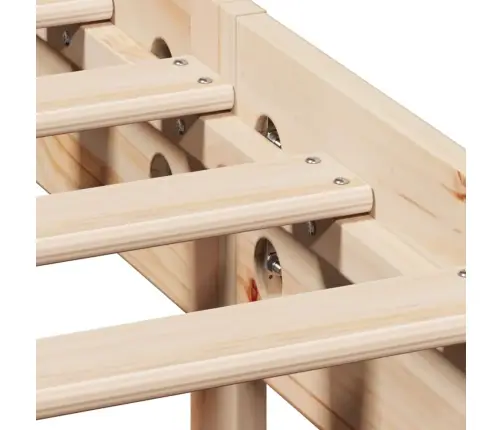 Lovos Rėmas Be Čiužinio, 160X200cm Pušies Medienos Masyvas Lovos Rėmas Be Čiužinio, 160X200cm Pušies Medienos Masyvas