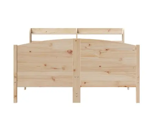 Gulta Bez Matrača, 120X200 Cm, Priedes Masīvkoks Vidaxl