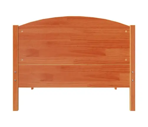 Voodiraam Ilma Madratsita, Vahapruun, 75 X 190 cm Männipuit