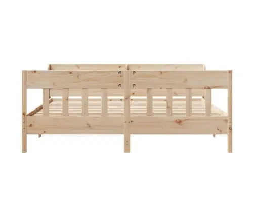 Voodiraam Ilma Madratsita, 200 X 200 cm Männipuit