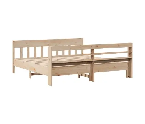 Voodiraam Ilma Madratsita, 200 X 200 cm Männipuit