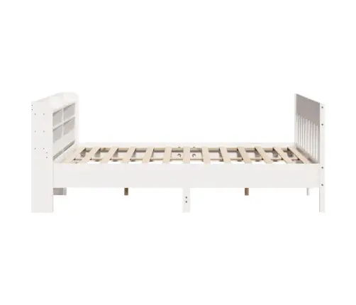 Voodiraam Ilma Madratsita, Valge, 180 X 200 cm Männipuit