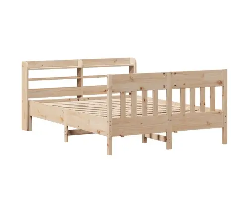 Voodi Ilma Madratsita, 120 X 200 cm Männipuit