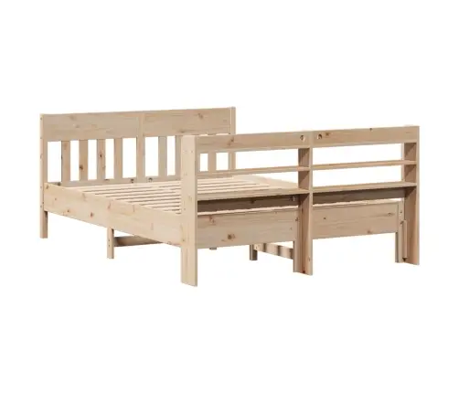 Gulta Bez Matrača, 120X190 Cm, Priedes Masīvkoks Vidaxl