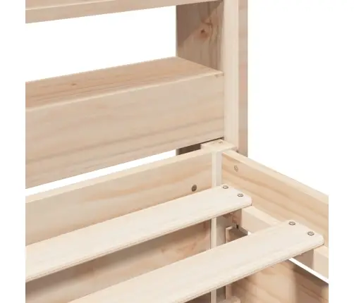 Gulta Bez Matrača, 200X200 Cm, Priedes Masīvkoks Vidaxl