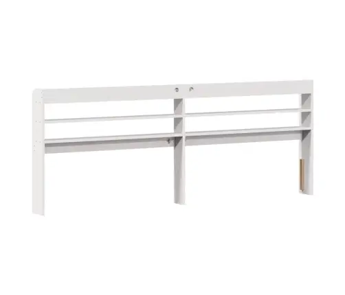 Voodiraam Ilma Madratsita, Valge, 180 X 200 cm Männipuit