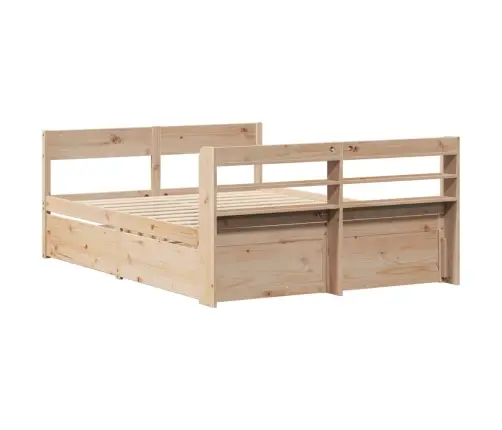 Lovos Rėmas Be Čiužinio, 160X200cm Pušies Medienos Masyvas