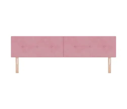 Led Peatoed Led -Ribatuledega Roosa 200 Cm Polüester