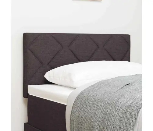 Galvūgalis Su Led Juostelių Žibintais Ruda 80 Cm Audinys