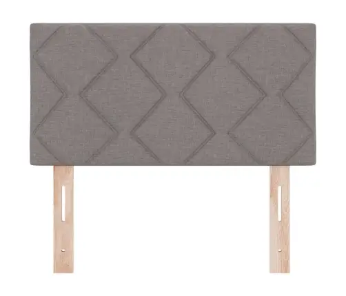 Galvūgalis Su Led Juostelių Žibintais Taupe 80 Cm Audinys