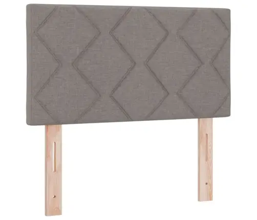 Galvūgalis Su Led Juostelių Žibintais Taupe 80 Cm Audinys