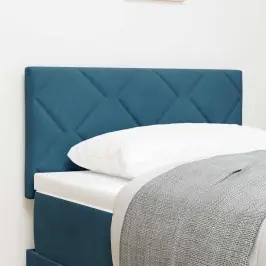 Led Gultas Galvgalis Ģeometriskais Tumši Zila 80 Cm Samts Vidaxl