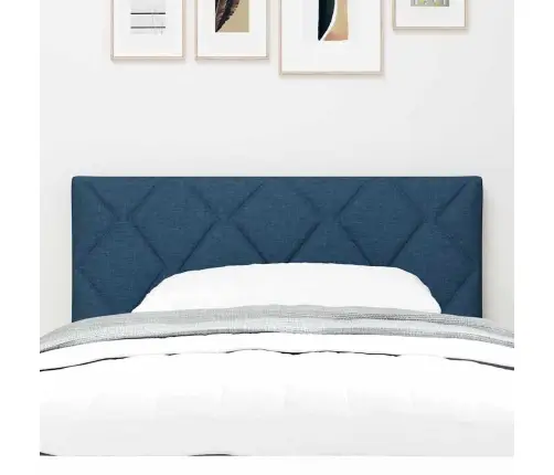 Galvgalis Ar Led Sloksnes Lukturiem Zila 90 Cm Audums Vidaxl