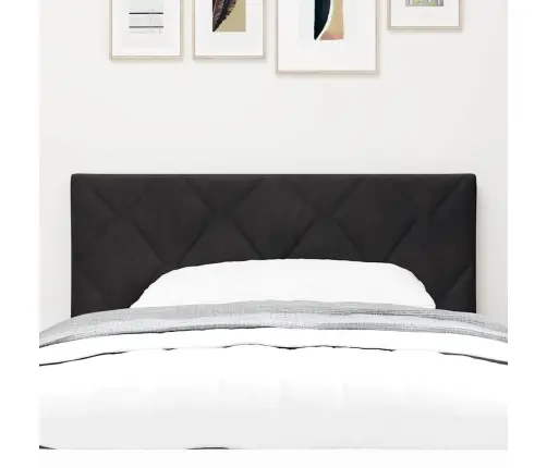 Led Galvas Klājs - Dimanta Bloku Dizains, Melns, 90 Cm Vidaxl