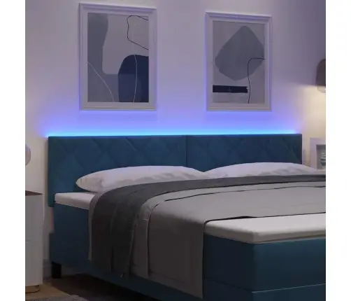 Led Peatoed Peaga Tumesinine 180 Cm Kunstnahk