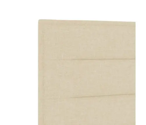 Led Gultas Galva Ar Galvas Klāju Krēmkrāsa 144 Cm Poliesters Vidaxl