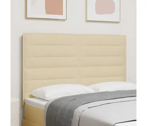 Led Gultas Galva Ar Galvas Klāju Krēmkrāsa 144 Cm Poliesters Vidaxl