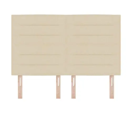 Led Gultas Galva Ar Galvas Klāju Krēmkrāsa 144 Cm Poliesters Vidaxl