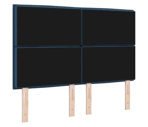 Led Gultas Galva Ar Galvas Klāju Zila 160 Cm Poliesters Vidaxl