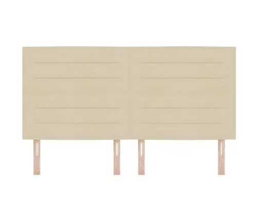 Led Gultas Galva Ar Galvas Klāju Krēmkrāsa 180 Cm Poliesters Vidaxl