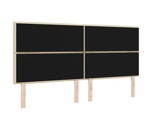 Led Gultas Galva Ar Galvas Klāju Krēmkrāsa 200 Cm Poliesters Vidaxl