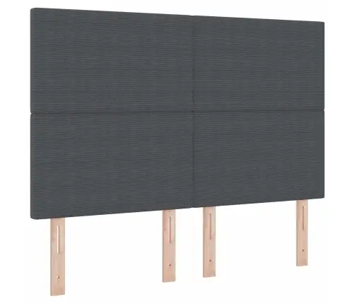 Led Peatoed Led -Ribatuledega Peaga Tumehall 144 Cm Polüester