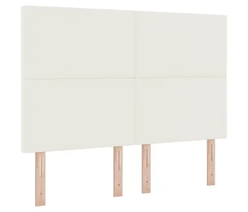 Led Gultas Galva Ar Galvas Klāju Krēmkrāsa 160 Cm Poliesters Vidaxl